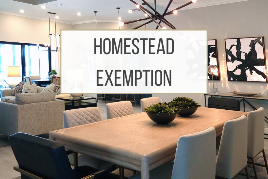 Homestead Exemption