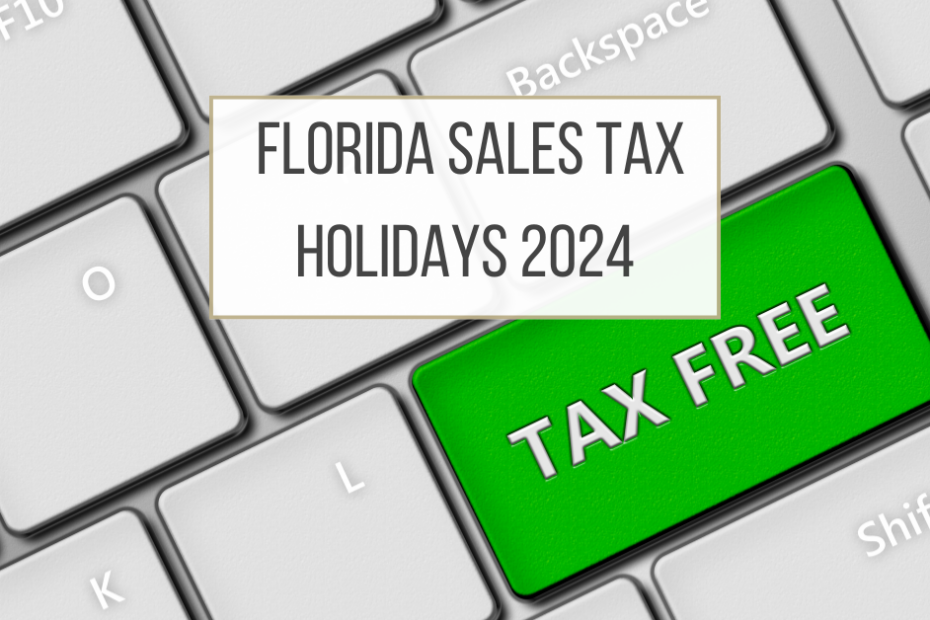 Florida Sales Tax Holidays Selling Cape Coral